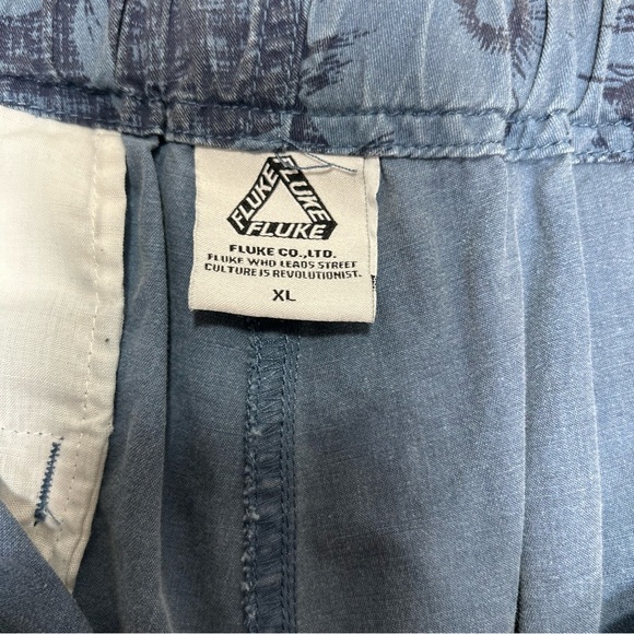 Fluke Men Hibiscus Outdoor Boardshorts Adjustable Clasp Drawstring Belt Size XL - Picture 10 of 15